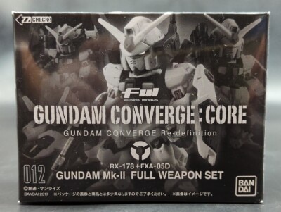 BANDAI Fusion Works (FW) Gundam Converge CORE Gundam Mk-II FULL WEAPON SET รูปภาพ 1