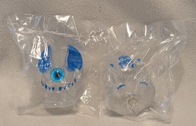 SO-TA Ivy Eyed Bat Beast One Up Limited Edition Ver. 2. One Up Limited Edition Clear Glitter Body Blue