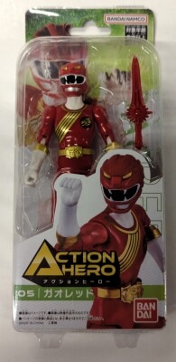 Bandai Action Hero Series 05 Gao Red