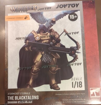 JOY TOY WARHAMMER AGE OF SIGMAR STORMCASTE ETERNAL SHAKANA GOLDENBLADE/THE BLACKTALONS hình ảnh 1