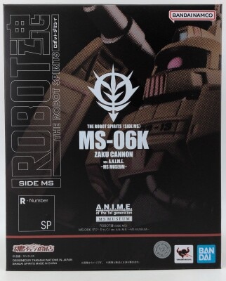 Bandai Spirits - The Robot Spirits<side ms=""> Mobile Suit Gundam MSV MS-06K Zaku Cannon ver. ANIME ~MS MUSEUM~ </side> รูปภาพ 1