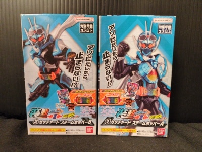 Bandai Namco Shodo Gotchard →1← and Kamen Rider Geats Kamen Rider Gotchard Kamen Rider Gotchard Steam Hopper 1 + 2 set