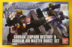 Bandai MOBILE SUIT ENSEMBLE Gundam Leopard D (Destroy) and Gundam Airmaster Burst set EX19 รูปภาพ 1