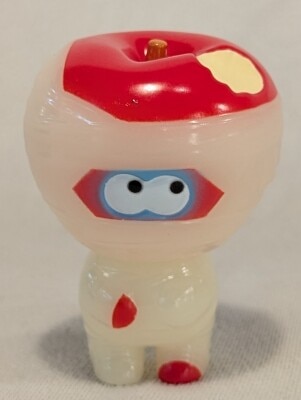 MEDICOMTOY VAG series 41 HUMAN ROBOT TOYS Yummy Mummy Glow in the Dark Red Bild 1