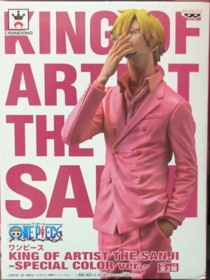 バンプレスト KING OF ARTIST THE SANJI SPECIAL COLOR ver サンジ(ピンク) รูปภาพ 1