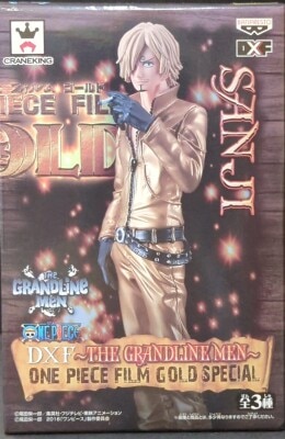 Banpresto DXF THE GRANDLINE MEN ONE PIECE FILM GOLD SPECIAL Sanji imagen 1