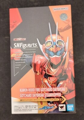 Bandai Spirits SHFiguarts Kamen Rider Gotchard Kamen Rider Fire Gotchard Daybreak / Gotchard Day Break Steam Hopper