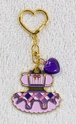 バンダイ アイカツ! ダイキャストドレスチャーム パープルステージコーデ