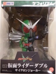 X-Plus Defo-Real Kamen Rider W Kamen Rider Double Cyclone Joker image 1