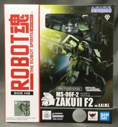 BANDAI SPIRITS Robot Spirits<side ms=""> Bandai Spirits MS-06F-2 Zaku II F2 ver. ANIME 277 </side> Bild 1