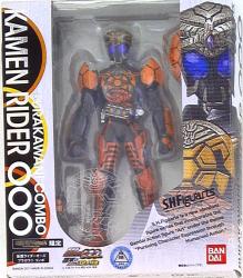 Bandai SHFiguarts Kamen Rider OOO (O's) WONDERFUL Shogun and 21 Core Medals Kamen Rider OOO (O's) Burakawani Combo 画像 1