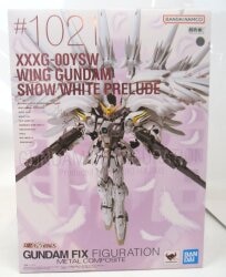 BANDAI SPIRITS GUNDAM FIX FIGURATION METAL COMPOSITE Wing Gundam Snow White Prelude (resale version) #1021