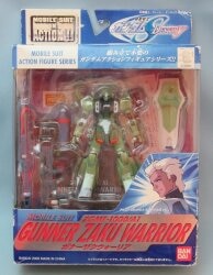 Bandai MS in ACTION!!/MIA Mobile Suit Gundam SEED DESTINY Gunner Zaku Warrior 画像 1