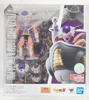 BANDAI SPIRITS SHFiguarts Frieza 1st Form & Frieza Pod Resale Edition