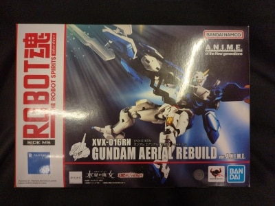BANDAI SPIRITS ROBOT魂 <side ms=""> 機動戦士ガンダム 水星の魔女 ガンダム・エアリアル(改修型) ver. A.N.I.M.E./修正パーツ無し SP </side> gambar 1