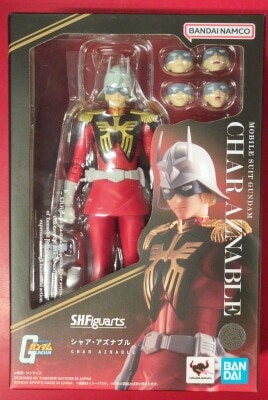 Bandai Spirits SHFiguarts Mobile Suit Gundam Char Aznable
