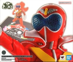 Bandai Spirits SHFiguarts Shinkocchou Seihou Himitsu Sentai Gorenger Akarenger Super Sentai 50th Anniversary Ver. (First edition base stand Limited Edition with Base)