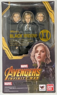 Bandai SH Figuarts AVENGERS INFINITY WAR Black Widow (Avengers/Infinity War) 图片 1