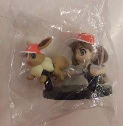 Pokemon Center Pokemon Center Original Figure Pocket Monsters Let's Go! Eevee Buddy Eevee Set