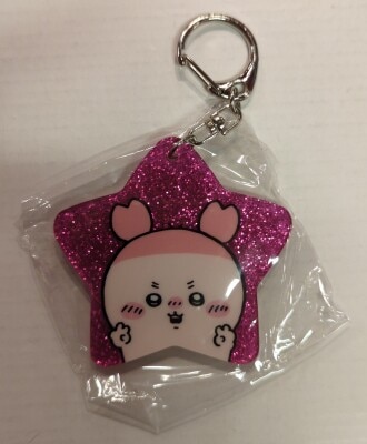 Kitan-Club Glitter Acrylic Key Holder 2 Chiikawa Used Bookstore image 1