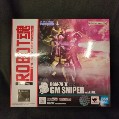 Bandai Spirits - The Robot Spirits<side ms=""> Mobile Suit Gundam 08th MS Team GM Sniper ver.ANIME SP </side> gambar 1