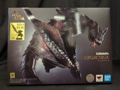 Bandai Spirits SHMonsterArts Nargacuga With First Edition Bonus Item imagen 1