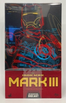 HOTTOYS MOVIE MASTERPIECE DIECAST IRON MAN MARK 3 / DIECAST (Normal Edition) MMS256