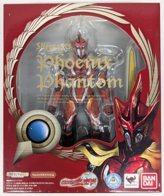 Bandai SH Figuarts Kamen-Rider Wizard Phoenix Phantom gambar 1