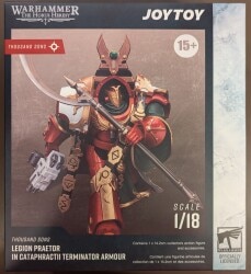 GAMES WORKSHOP WARHAMMER THE HORUS HERESY Legion Praetor in Cataphractii Terminator Armor image 1