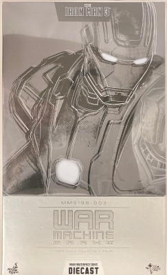 HOTTOYS MOVIE MASTERPIECE DIECAST WAR MACHINE MARK 2 (Normal Edition) / IRON MAN 3 MMS198 Bild 1