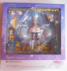 MAX FACTORY Figma Character Vocal Series 01 Hatsune Miku Snow Miku Snow Parade EX-060 Bild 1
