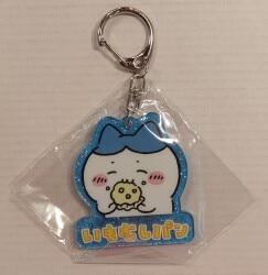 Kitan-Club Glitter Acrylic Key Holder 2 Chiikawa Hachiware (Caterpillar Bread)