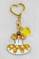 Bandai Aikatsu! Diecast Dress charm Yellow Stage Coord