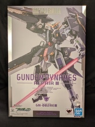 BANDAI SPIRITS METAL BUILD Mobile Suit Gundam 00 Gundam Dynames Repair III