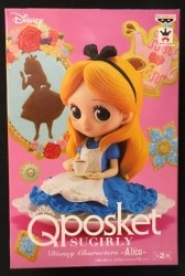 バンプレスト Q posket SUGIRLY Disney Characters Alice アリス(青) 画像 1