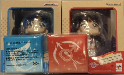 MegaHouse Look Up Eternal Sailor Mercury & Eternal Sailor Mars Set [Limited Cushion Included] 圖片 1
