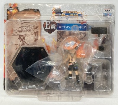 Banpresto - Ichiban Kuji One Piece Hot Bonds E-Prize Ace Card stand Figure