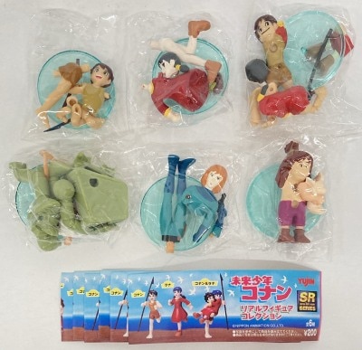 Yujin Real Figure Collection Color Complete 6 Type Set