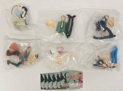 Bandai HG Lupin III Complete 6 Type Set รูปภาพ 1