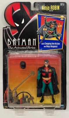 KENNER ACTION FIGURE NINJA ROBIN 5inch image 1