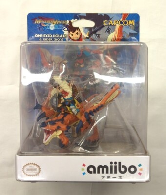 Nintendo amiibo Monster Hunter One-Eyed Liolaeus and Rider (Boy) Bild 1