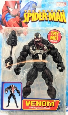 TOYBIZ (Classic) VENOM / WITH SYMBIOTE BLAST 6- inch