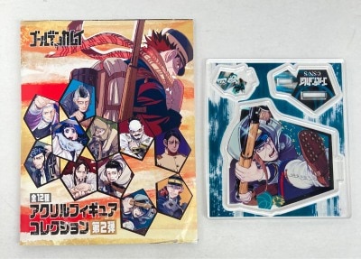 Shueisha Acrylic Figure Collection Part 2 Golden Kamuy Exhibition Motoi Tsukishima hình ảnh 1