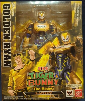 Bandai SH Figuarts Movie Version TIGER and BUNNY The Rising Golden Ryan gambar 1