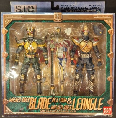 Bandai SIC Kamen Rider Blade Kamen Rider: Blade Jack form& Kamen Rider Lengel 37