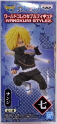 Bandai Spirits WCF One Piece WANOKUNI STYLE2 Seven Sanji imagen 1