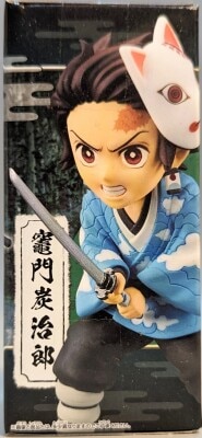 BANDAI SPIRITS WCF Demon Slayer: Kimetsu no Yaiba Vol.1: The Will to Kill Tanjiro Kamado/Blue Clothes image 1