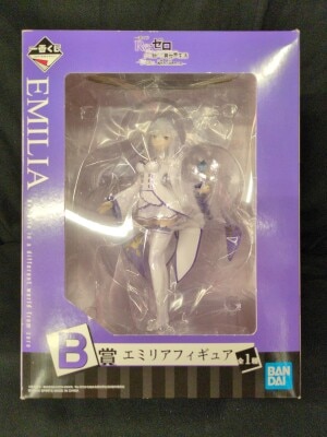 Bandai Spirits Ichiban Kuji Re:ZERO -Starting Life in Another World- The story is, To be continued B Prize Emilia Figure Bild 1