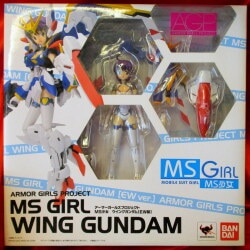 Bandai Armor Girls Project (AGP) Mobile Suit Girl (MS Girl) Wing Gundam (EW version)