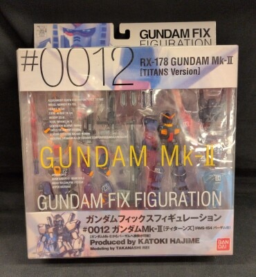 Bandai GFF Mobile Suit Zeta Gundam RX-178 Gundam Mk-II Titans 03 #0012 imagen 1